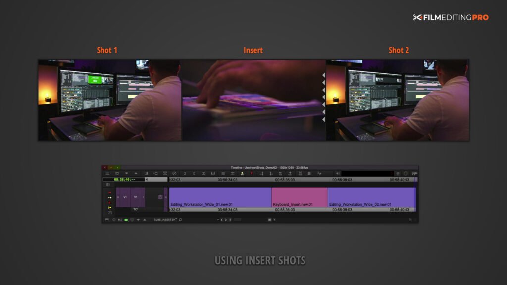 How To Clarify Your Cut With Insert Shots | Film Editing Pro
