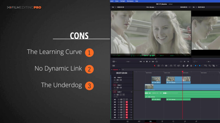 Editing with DaVinci Resolve? Pros vs Cons | Film Editing Pro
